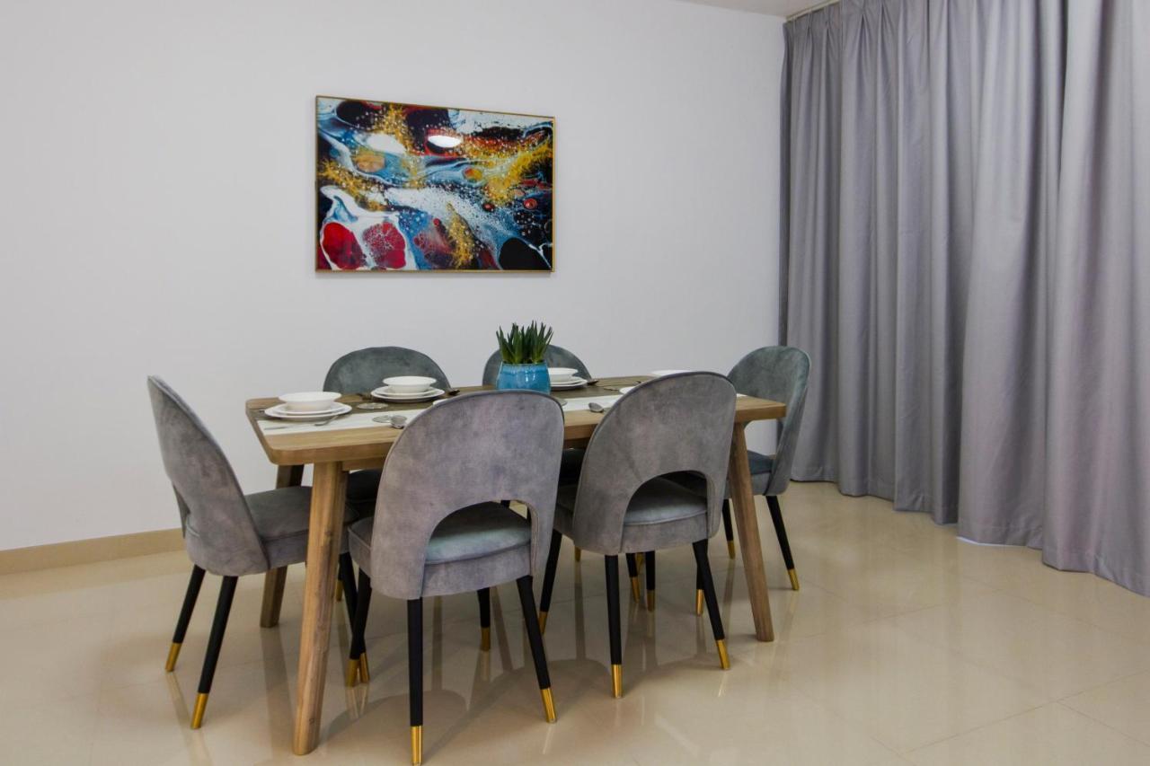 Bespoke Residences - 3 Bedroom Waikiki Townhouses Дубай Екстериор снимка